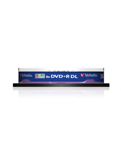 DVD+R Doble Capa Verbatim Advanced AZO 8X/ Tarrina-10uds 2