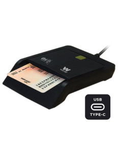 Lector de DNI Woxter PE26-171/ Negro