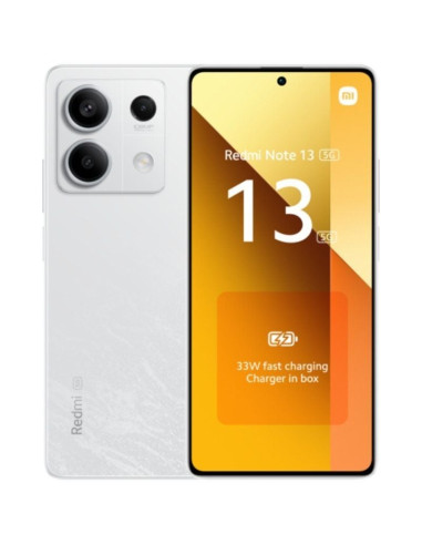 Smartphone Xiaomi Redmi Note 13 8GB/ 256GB/ 6.67"/ 5G/ Blanco