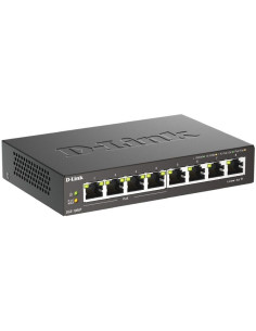 Switch D-Link DGS-1008P 8 Puertos/ RJ-45 Gigabit 10/100/1000/ PoE