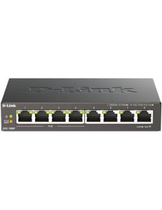 Switch D-Link DGS-1008P 8 Puertos/ RJ-45 Gigabit 10/100/1000/ PoE 2