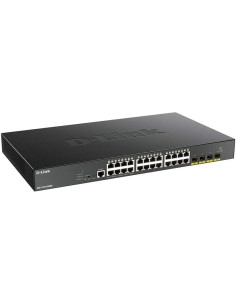 Switch Gestionado D-Link Smart DGS-1250-28XMP 28 Puertos/ RJ-45 10/100/1000 PoE/ SFP 2