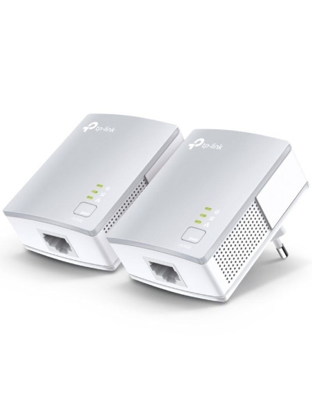 Adaptador Powerline TP-Link TL-PA4010Kit 600Mbps/ Alcance 300m/ Pack de 2