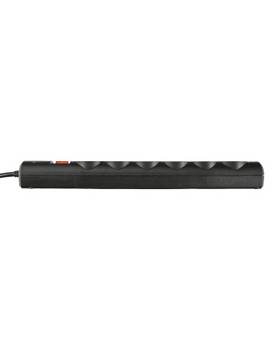 Regleta con interruptor Trust 21059/ 6 Tomas de corriente/ Cable 1.8m/ Negra
