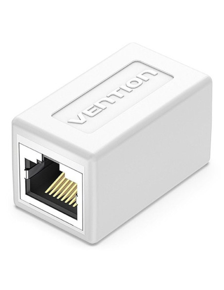Adaptador Conector RJ45 IPVW0 Cat6 FTP/ RJ45 Hembra - RJ45 Hembra/ Blanco