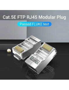 Conector RJ45 IDAR0-10/ Cat.5e FTP/ 10 uds 2