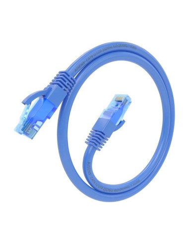 Cable de Red RJ45 AWG26 CCA UTP Aisens A135-0796 Cat.6/ 30cm/ Azul