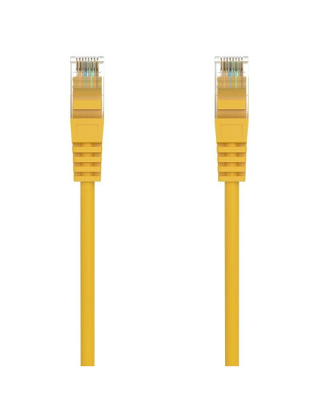 Cable de Red RJ45 AWG24 UTP Aisens A145-0568 Cat.6A/ LSZH/ 2m/ Amarillo