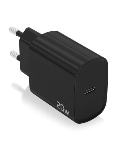 Cargador de Pared Aisens A110-0753/ 1xUSB Tipo-C/ 20W