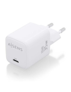 Cargador Gan de Pared Aisens ASCH-35W1P016-W/ 1xUSB Tipo-C/ 35W 2