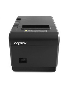 Impresora de Tickets Approx appPOS80AM3/ Térmica/ Ancho papel 80mm/ USB-RS232-Ethernet/ Negra 2