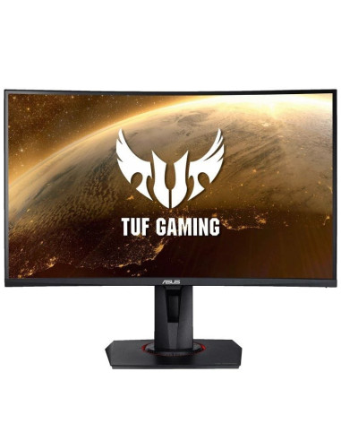 Monitor Gaming Curvo Asus VG27VQ 27"/ Full HD/ 1ms/ 165Hz/ VA/ Multimedia/ Regulable en altura/ Negro