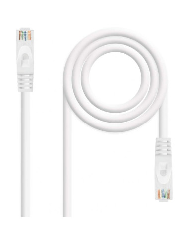 Cable de Red RJ45 UTP Nanocable 10.20.1803 Cat.6A/ 3m/ Gris