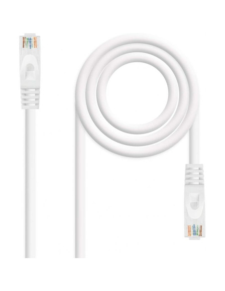 Cable de Red RJ45 UTP Nanocable 10.20.1803 Cat.6A/ 3m/ Gris