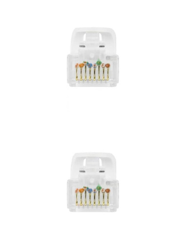 Cable de Red RJ45 UTP Nanocable 10.20.1803 Cat.6A/ 3m/ Gris