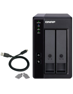 DAS QNAP TR-002/ 2 Bahías 3.5""- 2.5""/ Formato Torre