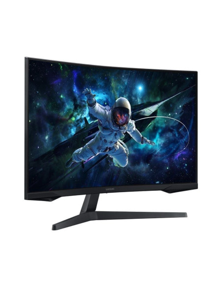 Monitor Gaming Curvo Samsung Odyssey G5 S32CG552EU 32"/ QHD/ 1ms/ 165Hz/ VA/ Negro