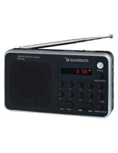 Radio Portátil Sunstech RPD32SL/ Plata