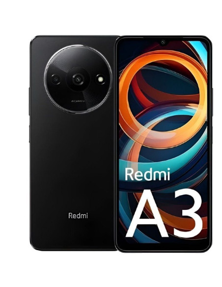 Smartphone Xiaomi Redmi A3 4GB/ 128GB/ 6.71"/ Negro Medianoche