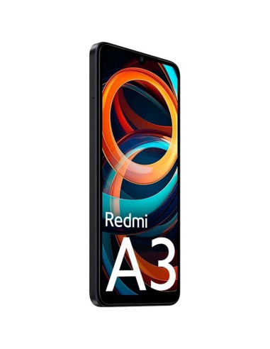 Smartphone Xiaomi Redmi A3 4GB/ 128GB/ 6.71"/ Negro Medianoche
