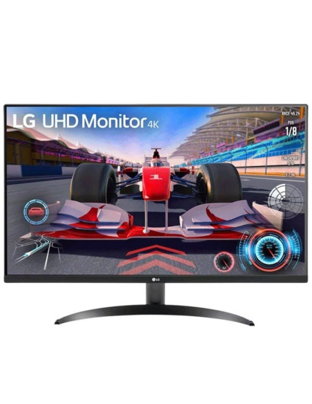 Monitor Profesional LG UltraFine 32UR550-B 31.5"/ 4K/ Multimedia/ Regulable en altura/ Negro
