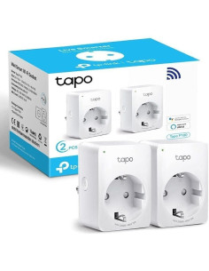 Enchufe WiFi Inteligente TP-Link Tapo P100/ Pack 2 2