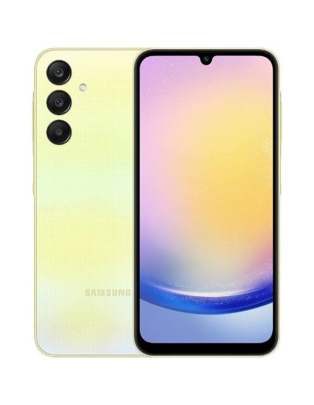 Smartphone Samsung Galaxy A25 8GB/ 256GB/ 6.5"/ 5G/ Amarillo
