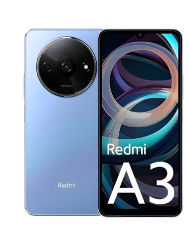 Smartphone Xiaomi Redmi A3 4GB/ 128GB/ 6.71"/ Azul Lago