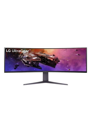 Monitor Gaming Ultrapanorámico Curvo LG UltraGear 45GR75DC-B 44.5"/ Dual QHD/ 1ms/ 200Hz/ VA/ Regulable en altura/ Negro