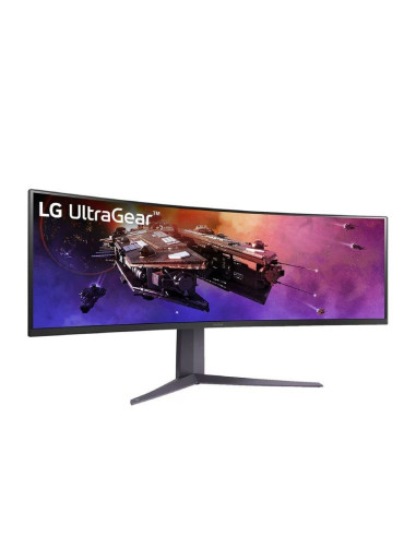 Monitor Gaming Ultrapanorámico Curvo LG UltraGear 45GR75DC-B 44.5"/ Dual QHD/ 1ms/ 200Hz/ VA/ Regulable en altura/ Negro
