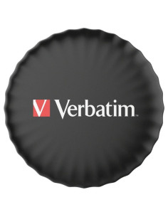 Localizador Verbatim My Finder Coin Bluetooth Tracker MYFC-01B compatible con Apple/ Incluye Llavero y Pila/ Negro