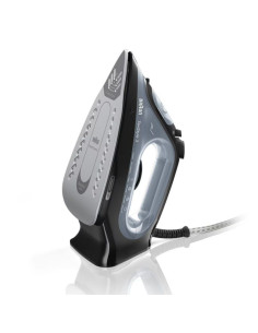 Plancha Braun TexStyle 3 SI3055BK/ 2400W/ Depósito 270ml 2