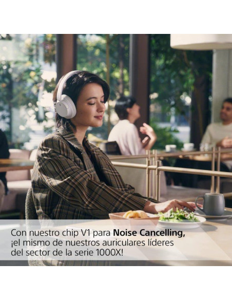 Auriculares inalámbricos Sony WH-CH720N/ con Micrófono/ Bluetooth/ Blancos