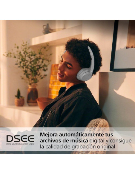 Auriculares inalámbricos Sony WH-CH720N/ con Micrófono/ Bluetooth/ Blancos