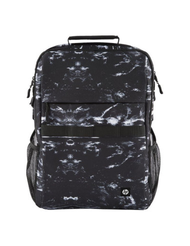 Mochila HP Campus XL 7J592AA para Portátiles hasta 16"/ Negra y Blanca