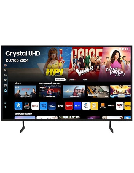 Televisor Samsung Crystal UHD TU50DU7105 50"/ Ultra HD 4K/ Smart TV/ WiFi