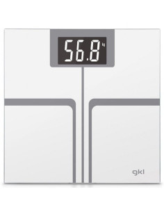 Báscula de Baño GKL Fitmax White/ Hasta 200kg