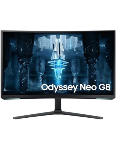 Monitor Gaming Curvo Samsung Odyssey Neo G8 S32BG850NP 32"/ 4K/ 1ms/ 240Hz/ VA/ Negro y Blanco