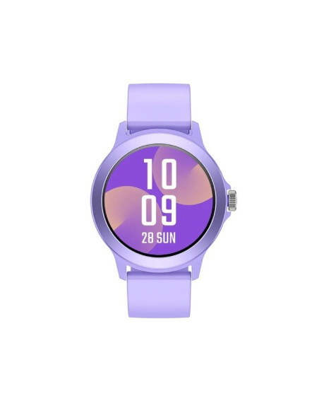 Smartwatch SPC Smartee Duo Vivo 9651T/ Notificaciones/ Frecuencia Cardíaca/ Púrpura/ Incluye Correa Extra