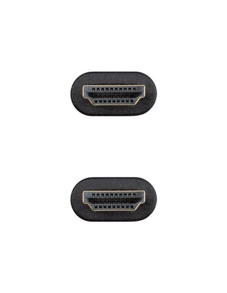 Cable HDMI 2.0 4K CCS Nanocable 10.15.3901-L150/ HDMI Macho - HDMI Macho/ 1.5m/ Negro