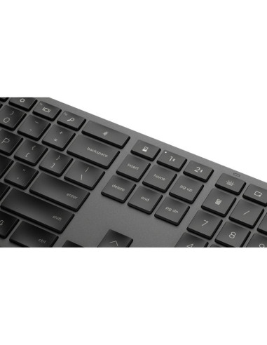 Teclado Inalámbrico HP 975 Dual/ Negro