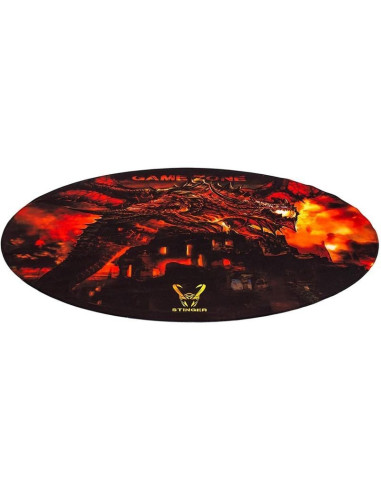 Alfombra Gaming Woxter Stinger Floorpad/ Roja