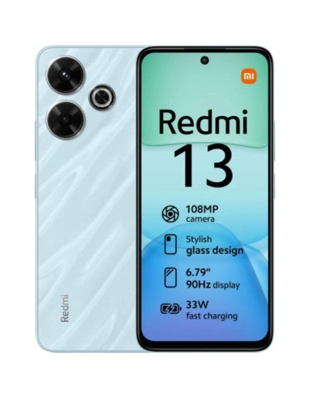Smartphone Xiaomi Redmi 13 6GB/ 128GB/ 6.79"/ Azul Océano