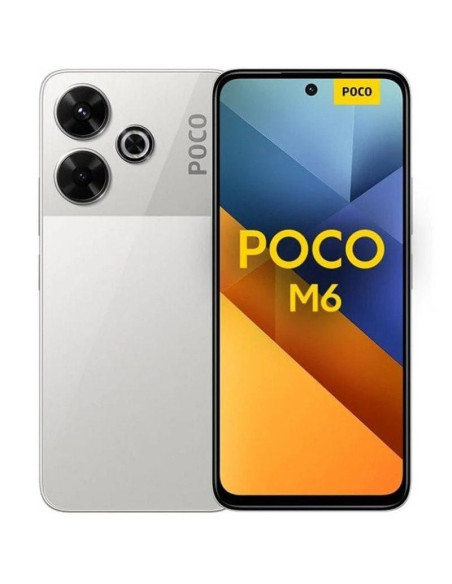 Smartphone Xiaomi POCO M6 6GB/ 128GB/ 6.79"/ Plata