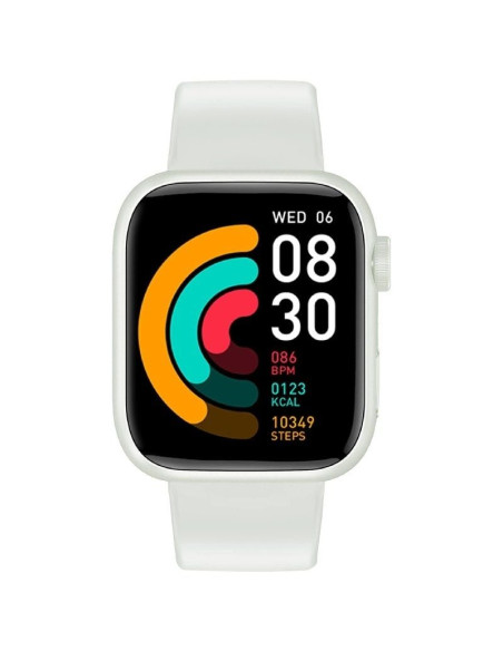 Smartwatch Forever IGo Watch 3 JW-500/ Notificaciones/ Frecuencia Cardíaca/ Blanco