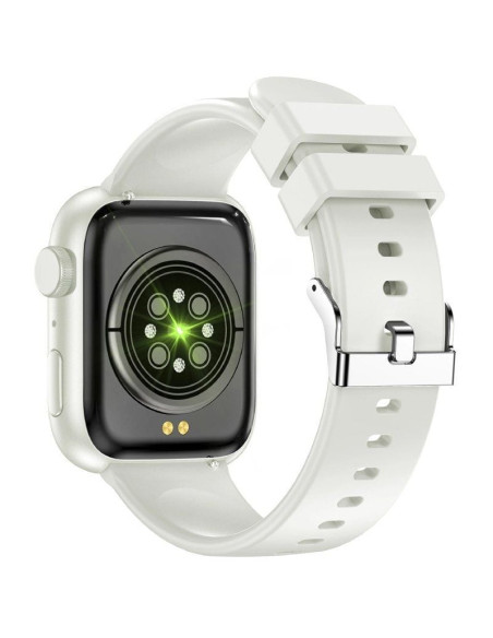 Smartwatch Forever IGo Watch 3 JW-500/ Notificaciones/ Frecuencia Cardíaca/ Blanco