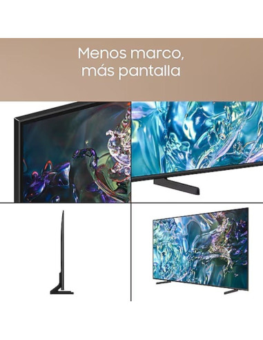 Televisor Samsung QLED Q60D TQ43Q60DAU 43"/ Ultra HD 4K/ Smart TV/ WiFi