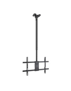 Soporte de Techo Giratorio/ Inclinable/ Nivelable TooQ LPCE1186TSLI-XL-B para TV de 43-86""/ hasta 60kg