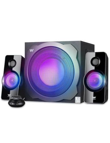 Altavoces Woxter Big Bass 260 RGB/ 150W/ 2.1