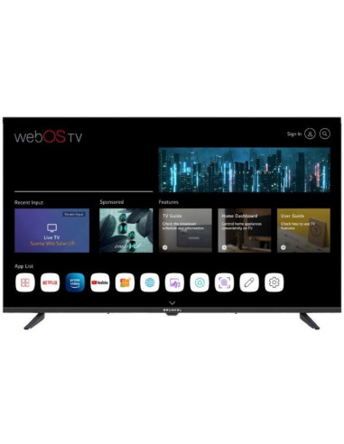 Televisor Grunkel LED-4300PBW 43"/ 4K/ Smart TV/ WiFi